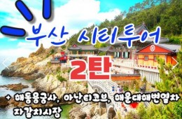 [KTX-서울역/광명역/대전역]- 부산시티투어(2탄) - 해운대 해변열차 & 용궁사 & 아난티코브 여행(당일)