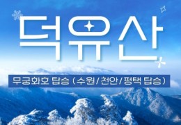 무궁화호 - 덕유산 눈꽃 & 관광곤도라 설경 & 무주구천동 & 하늘물빛정원 여행(당일)