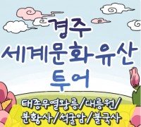 [KTX서울역/광명역/천안아산역/대전역] 경주 세계문화유산 시티투어 여행(당일)-태종무열왕릉/불국사/천마총/석굴암/분황사