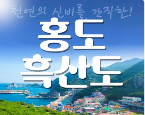 [KTX-1박]천연의 신비를 간직한 홍도&흑산도 섬 여행 (홍도모텔)