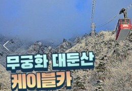 무궁화호 - 대둔산 구름다리 눈꽃 & 케이블카 설경 & 뿌리공원 & 하늘물빛정원 여행(당일)