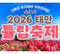 무궁화호 - 태안 세계튤립꽃박람회 & 간월도 & 안면도 봄꽃여행 (당일)
