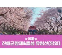 [경상권/충청권/수도권출발] 진해군항제&돝섬 유람선(당일)