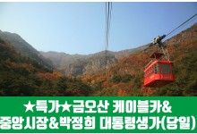 ★[구미편]금오산 케이블카&해운사 대혜폭포(당일)