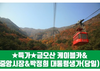 ★[구미편]금오산 케이블카&해운사 대혜폭포(당일)